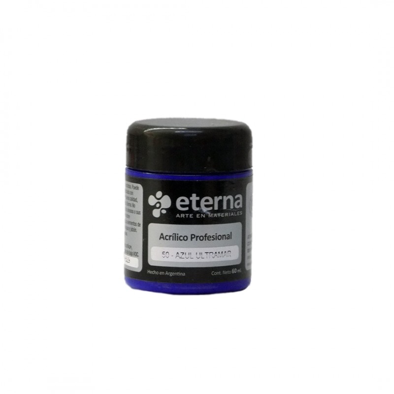 ACRILICO PROF. ETERNA X60ML. AZUL ULTRAMAR ACRILICO PROF. ETERNA X60ML. AZUL ULTRAMAR