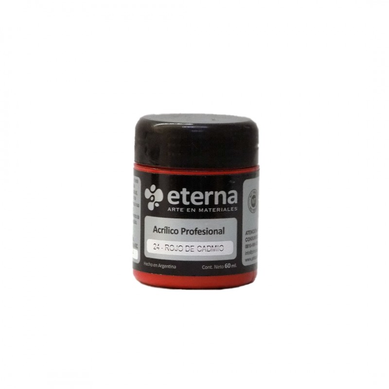 ACRILICO PROF. ETERNA X60ML. ROJO DE CADMIO IMIT. ACRILICO PROF. ETERNA X60ML. ROJO DE CADMIO IMIT.