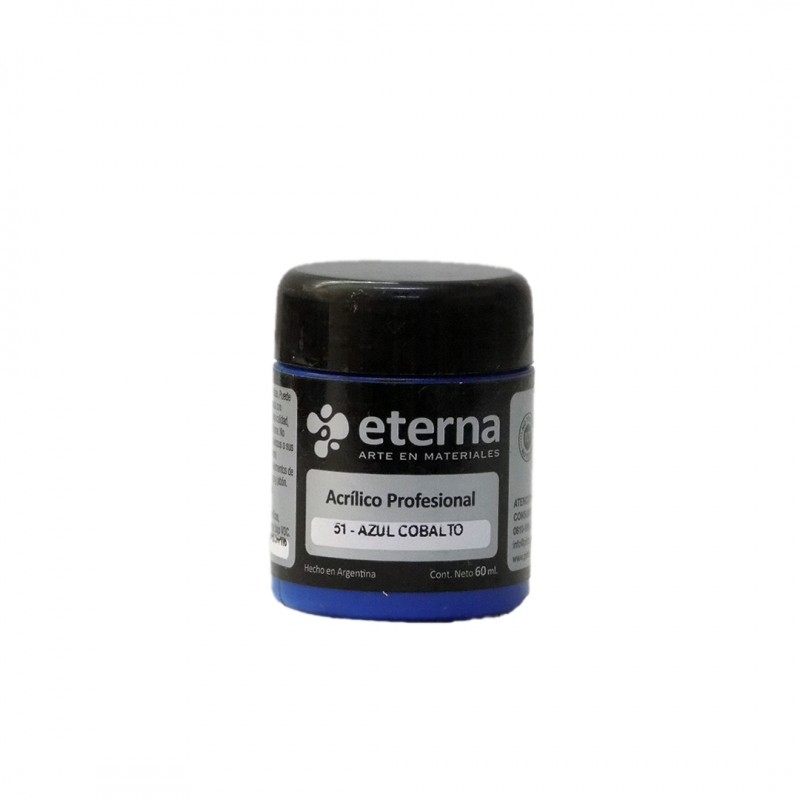 ACRILICO PROF. ETERNA X60ML. AZUL COBALTO IMIT. ACRILICO PROF. ETERNA X60ML. AZUL COBALTO IMIT.
