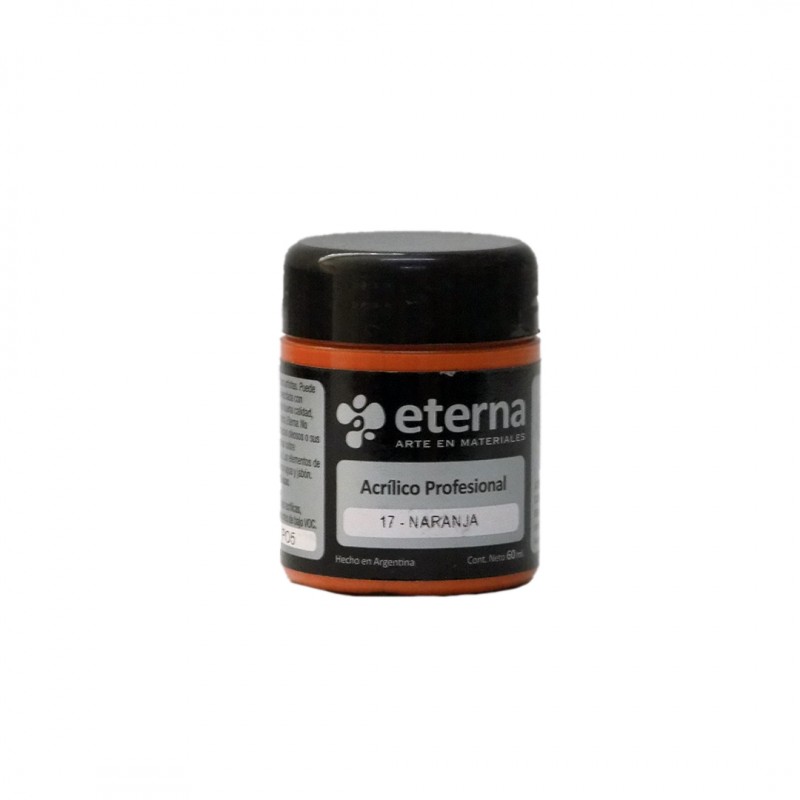 ACRILICO PROF. ETERNA X60ML. NARANJA ACRILICO PROF. ETERNA X60ML. NARANJA