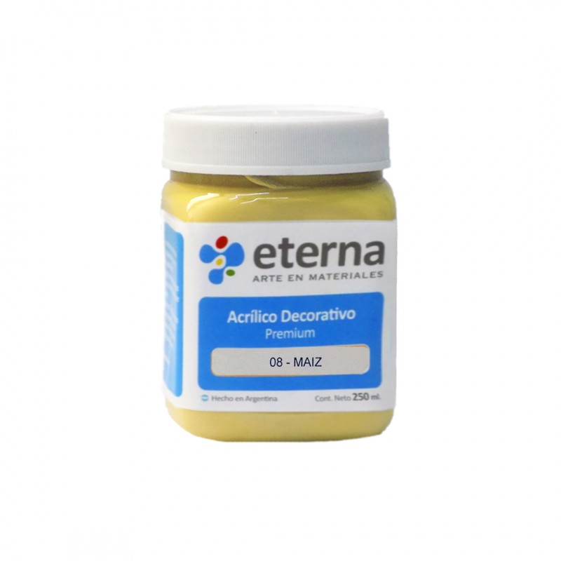 ACRILICO DECORATIVO ETERNA X250ML. MAIZ ACRILICO DECORATIVO ETERNA X250ML. MAIZ