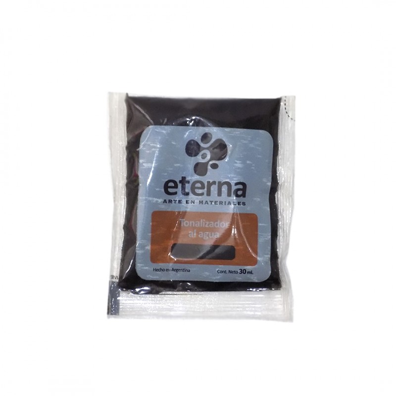 TONALIZADOR AL AGUA ETERNA X30ML. ROBLE OSCURO