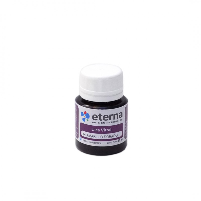LACA VITRAL ETERNA X37ML. AMARILLO DORADO LACA VITRAL ETERNA X37ML. AMARILLO DORADO