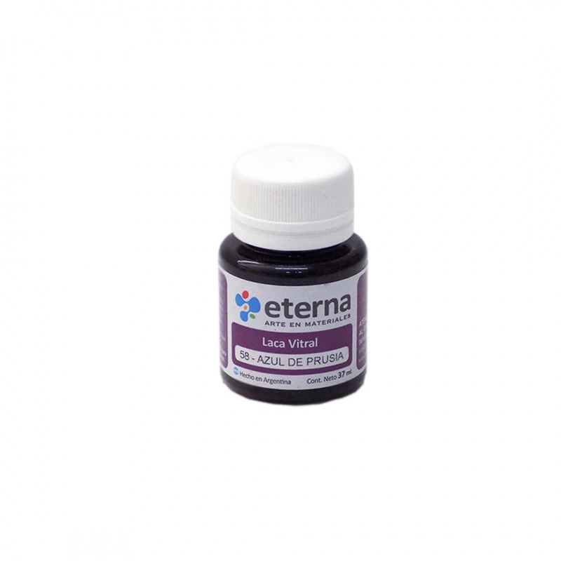 LACA VITRAL ETERNA X37ML. AZUL DE PRUSIA LACA VITRAL ETERNA X37ML. AZUL DE PRUSIA