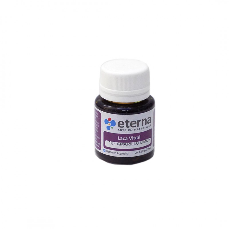LACA VITRAL ETERNA X37ML. AMARILLO LIMON LACA VITRAL ETERNA X37ML. AMARILLO LIMON