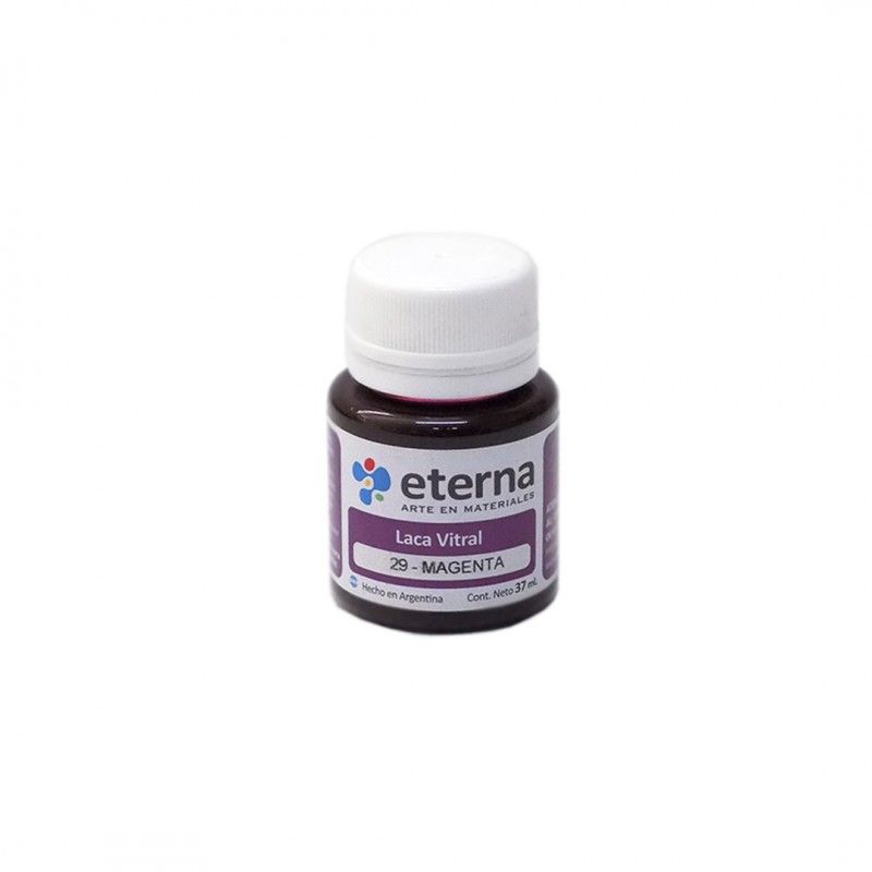 LACA VITRAL ETERNA X37ML. MAGENTA LACA VITRAL ETERNA X37ML. MAGENTA