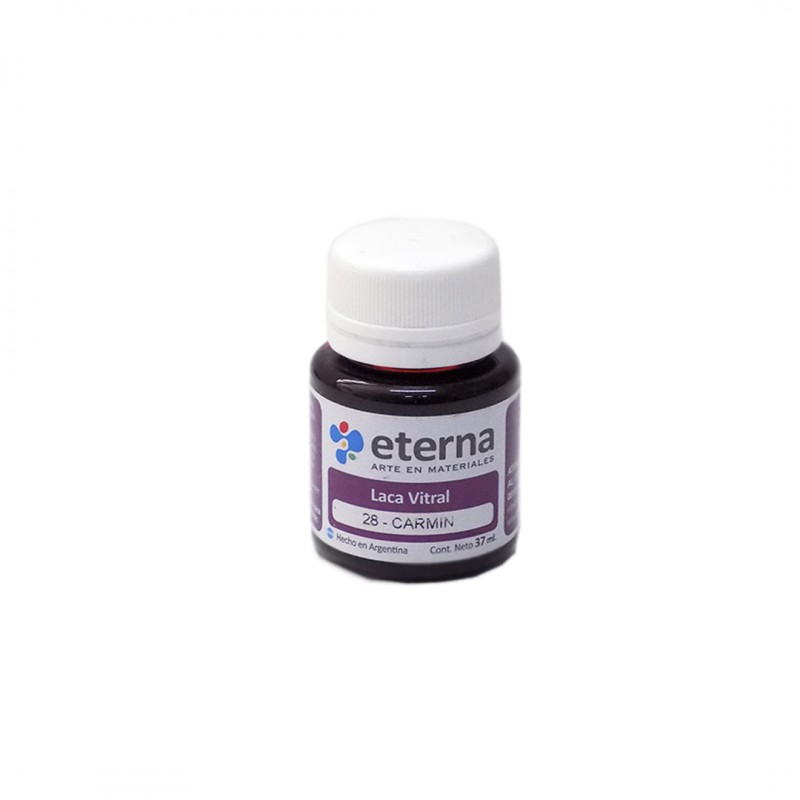 LACA VITRAL ETERNA X37ML. CARMIN