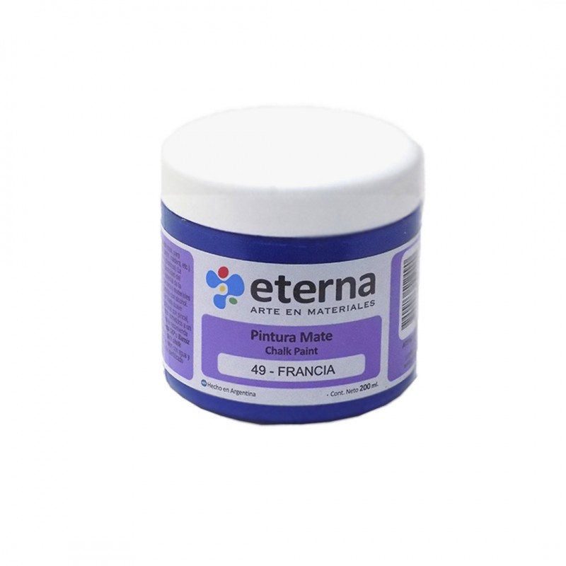 PINTURA CHALK MATE ETERNA X 200ML. FRANCIA PINTURA CHALK MATE ETERNA X 200ML. FRANCIA