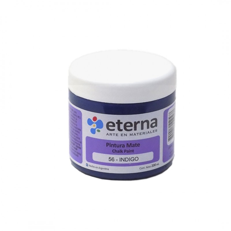 PINTURA CHALK MATE ETERNA X 200ML. INDIGO PINTURA CHALK MATE ETERNA X 200ML. INDIGO