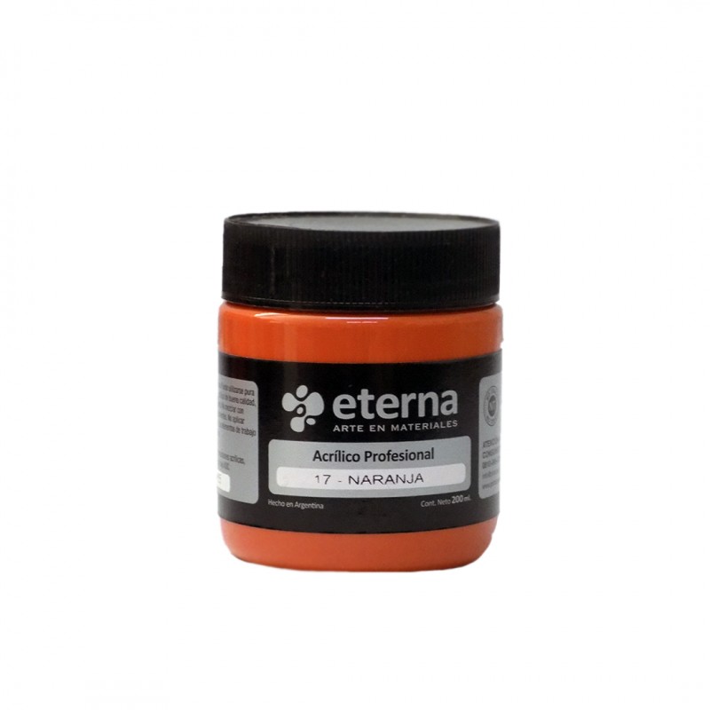 ACRILICO PROF. ETERNA X200ML. NARANJA ACRILICO PROF. ETERNA X200ML. NARANJA