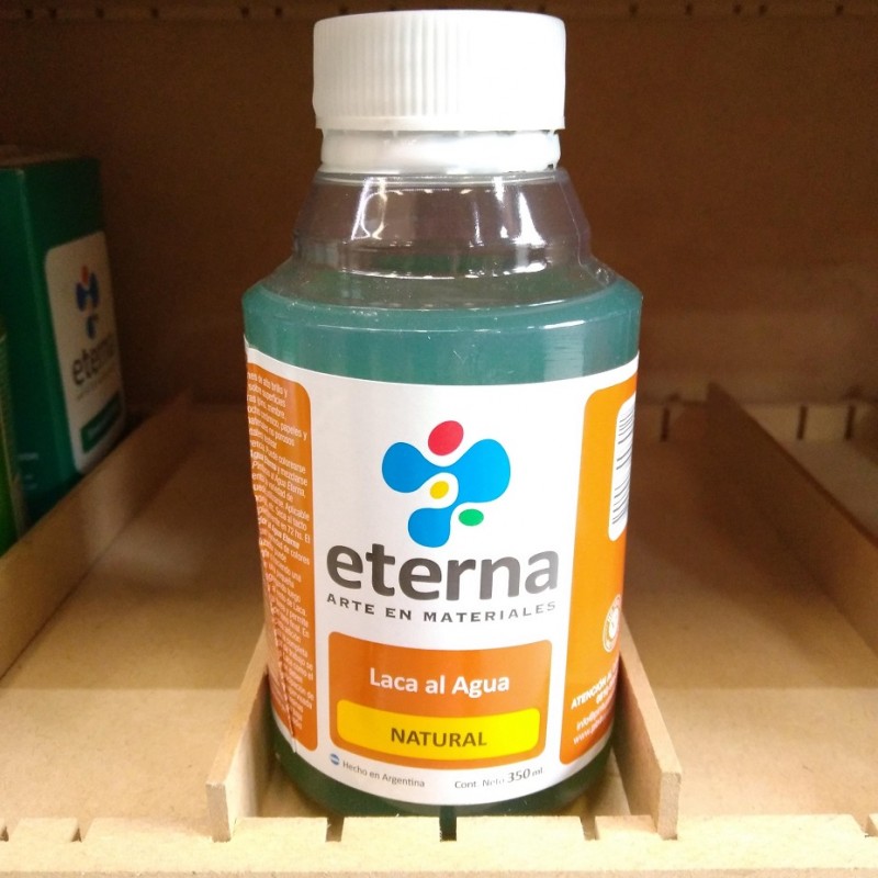 LACA NATURAL AL AGUA ETERNA X350ML. LACA NATURAL AL AGUA ETERNA X350ML.