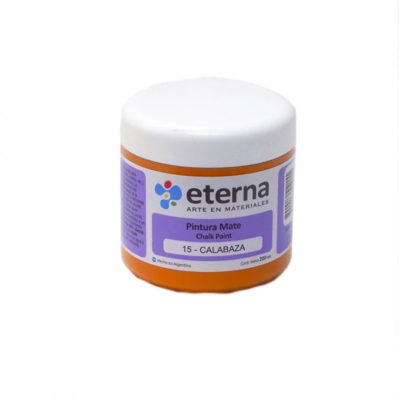 PINTURA CHALK MATE ETERNA X200ML. CALABAZA PINTURA CHALK MATE ETERNA X200ML. CALABAZA