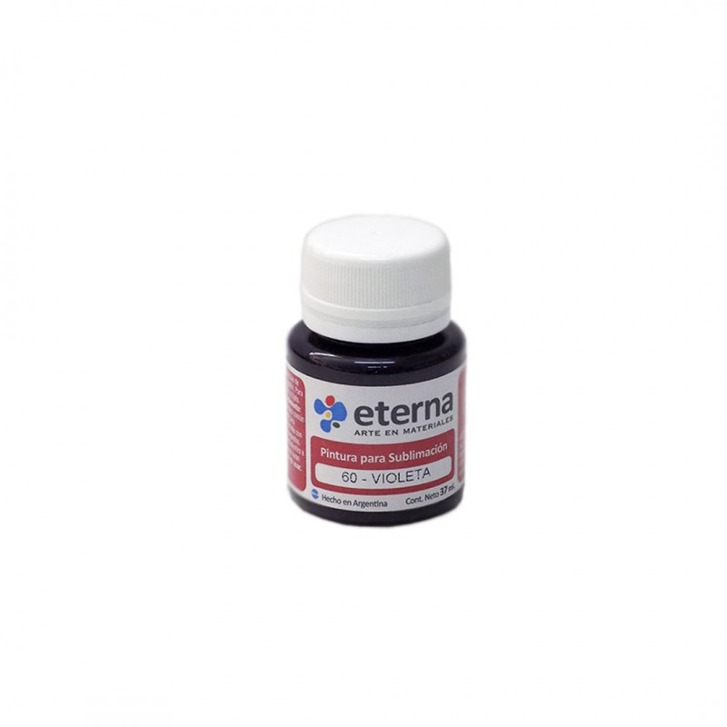 PINTURA SUBLIMABLE ETERNA X37ML. VIOLETA PINTURA SUBLIMABLE ETERNA X37ML. VIOLETA