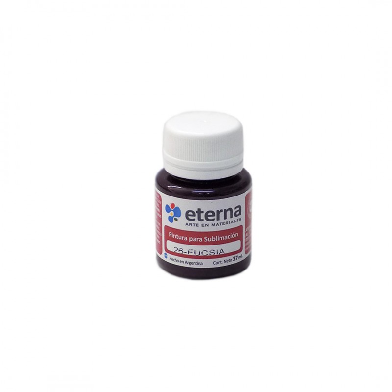 PINTURA SUBLIMABLE ETERNA X37ML. FUCSIA PINTURA SUBLIMABLE ETERNA X37ML. FUCSIA