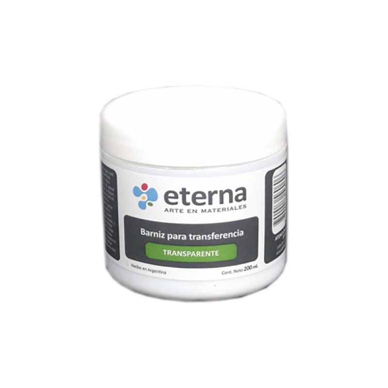 BARNIZ P/TRANFERENCIA ETERNA X200ML. TRANSP. BARNIZ P/TRANFERENCIA ETERNA X200ML. TRANSP.