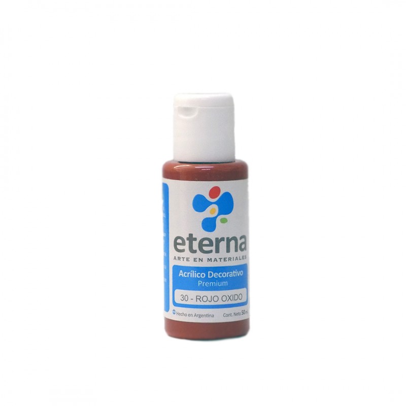 ACRILICO DECORATIVO ETERNA X50ML. ROJO OXIDO ACRILICO DECORATIVO ETERNA X50ML. ROJO OXIDO