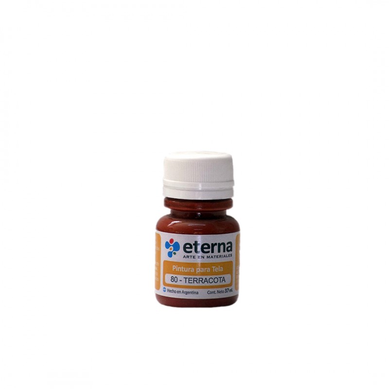 PINTURA P/TELA ETERNA X37ML. TERRACOTA PINTURA P/TELA ETERNA X37ML. TERRACOTA