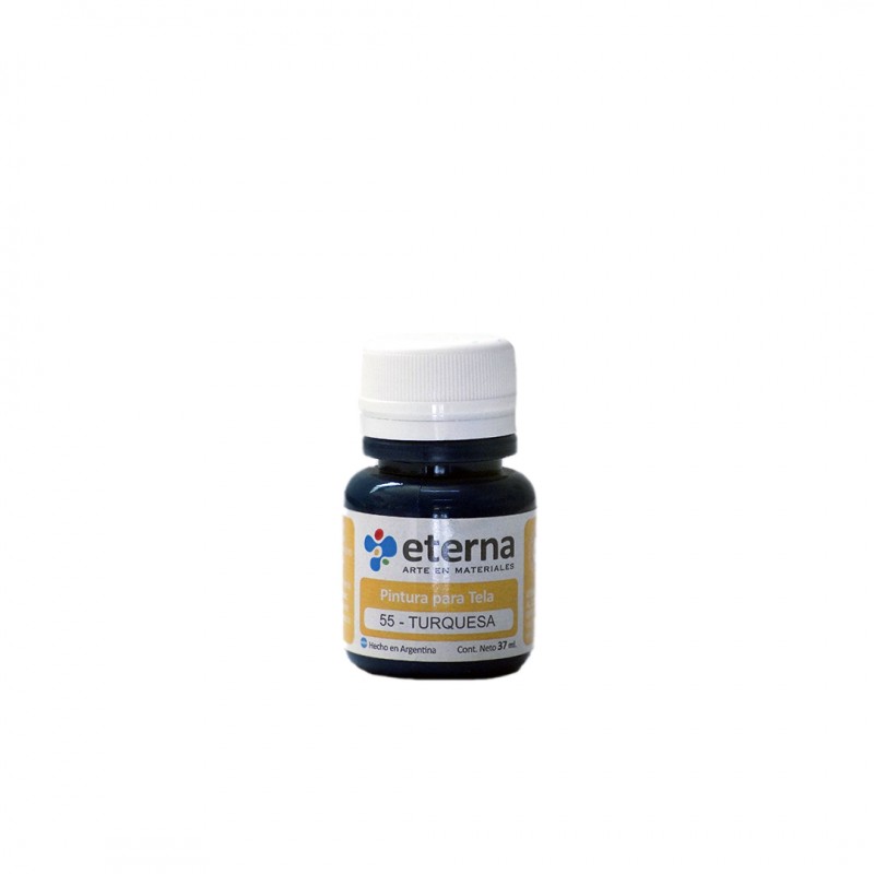 PINTURA P/TELA ETERNA X37ML. TURQUESA PINTURA P/TELA ETERNA X37ML. TURQUESA
