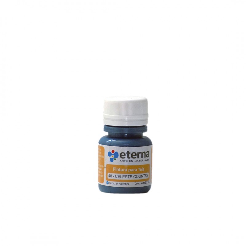 PINTURA P/TELA ETERNA X37ML. CELESTE COUNTRY PINTURA P/TELA ETERNA X37ML. CELESTE COUNTRY