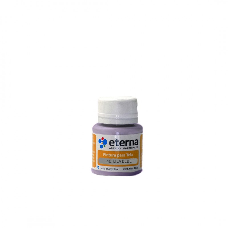 PINTURA P/TELA ETERNA X37ML. LILA BEBE PINTURA P/TELA ETERNA X37ML. LILA BEBE