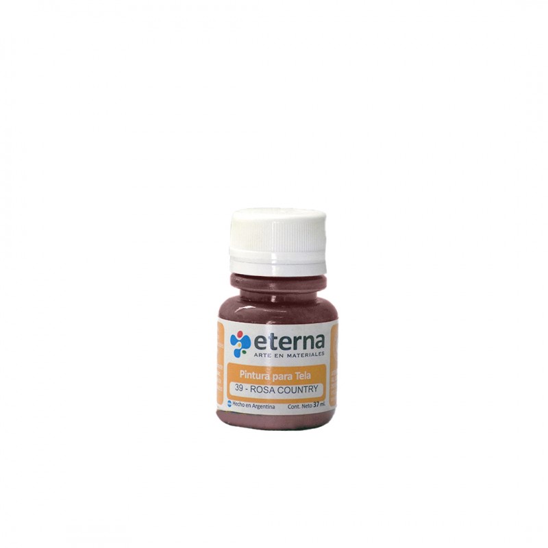 PINTURA P/TELA ETERNA X37ML. ROSA COUNTRY PINTURA P/TELA ETERNA X37ML. ROSA COUNTRY