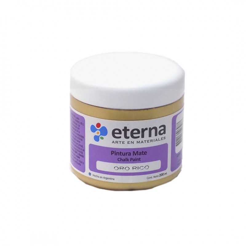 PINTURA CHALK MATE ETERNA X200ML. ORO RICO PINTURA CHALK MATE ETERNA X200ML. ORO RICO