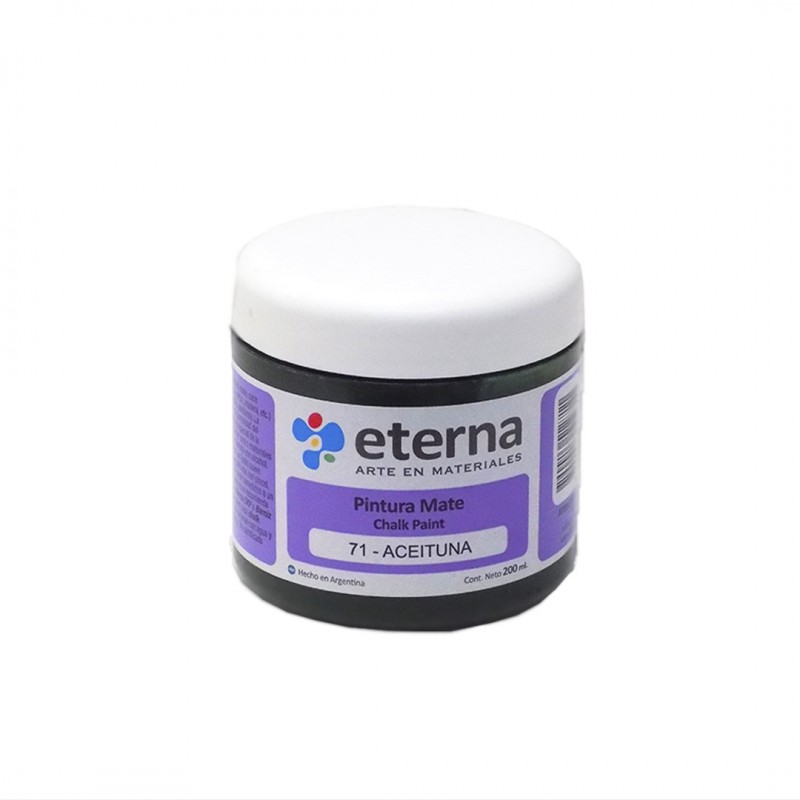 PINTURA CHALK MATE ETERNA X200ML. ACEITUNA PINTURA CHALK MATE ETERNA X200ML. ACEITUNA