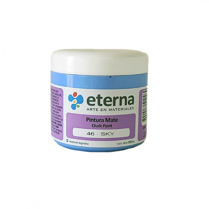PINTURA CHALK MATE ETERNA X200ML. SKY PINTURA CHALK MATE ETERNA X200ML. SKY