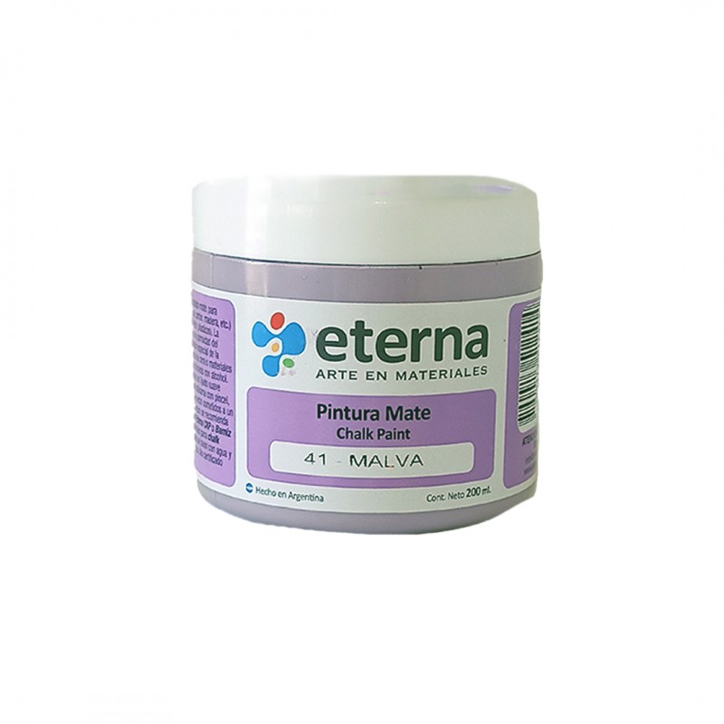 PINTURA CHALK MATE ETERNA X200ML. MALVA PINTURA CHALK MATE ETERNA X200ML. MALVA