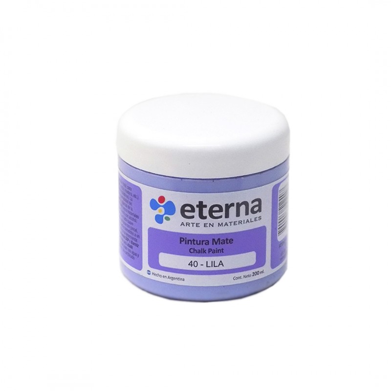 PINTURA CHALK MATE ETERNA X200ML. LILA PINTURA CHALK MATE ETERNA X200ML. LILA