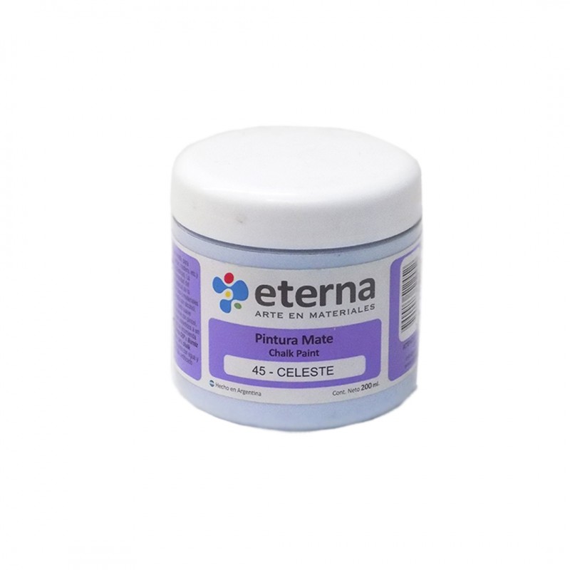 PINTURA CHALK MATE ETERNA X200ML. CELESTE PINTURA CHALK MATE ETERNA X200ML. CELESTE