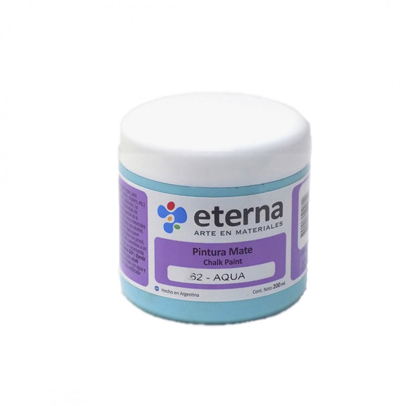 PINTURA CHALK MATE ETERNA X200ML. AQUA PINTURA CHALK MATE ETERNA X200ML. AQUA