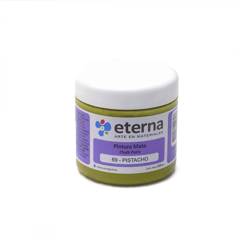 PINTURA CHALK MATE ETERNA X200ML. PISTACHO PINTURA CHALK MATE ETERNA X200ML. PISTACHO