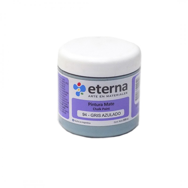 PINTURA CHALK MATE ETERNA X200ML. GRIS AZULADO PINTURA CHALK MATE ETERNA X200ML. GRIS AZULADO
