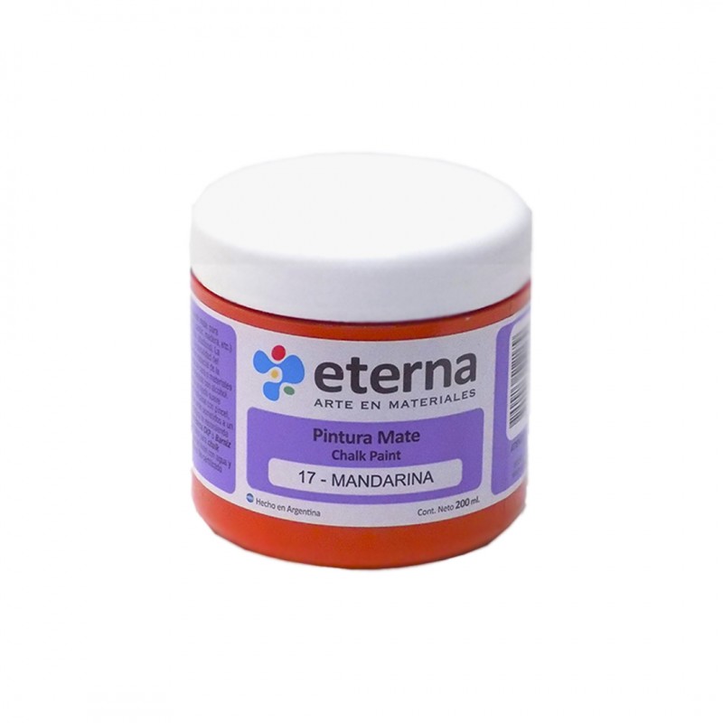 PINTURA CHALK MATE ETERNA X200ML. MANDARINA PINTURA CHALK MATE ETERNA X200ML. MANDARINA