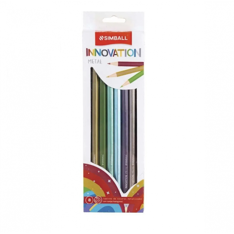 LAPICES SIMBALL INNOVATION METALICOS X8 LAPICES SIMBALL INNOVATION METALICOS X8