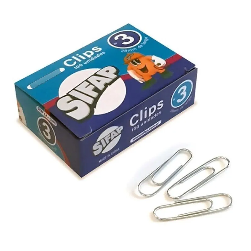 CLIP SIFAP N 3 28MM X100 METALICOS CLIP SIFAP N 3 28MM X100 METALICOS