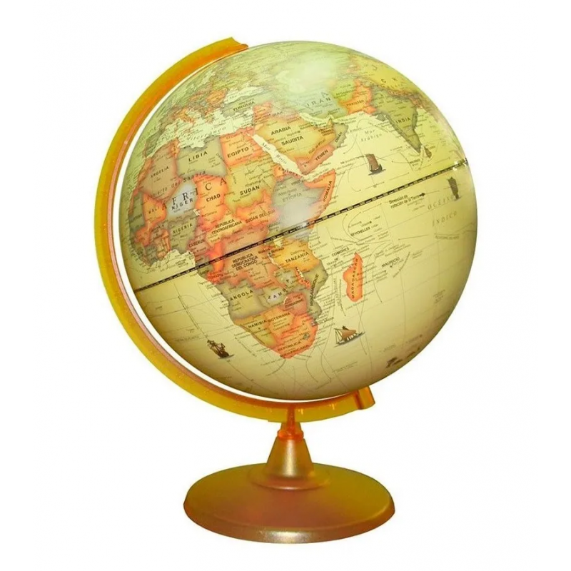 GLOBO TERRAQUEO GLOTER 207AW 20CM ANTIGUO GLOBO TERRAQUEO GLOTER 207AW 20CM ANTIGUO