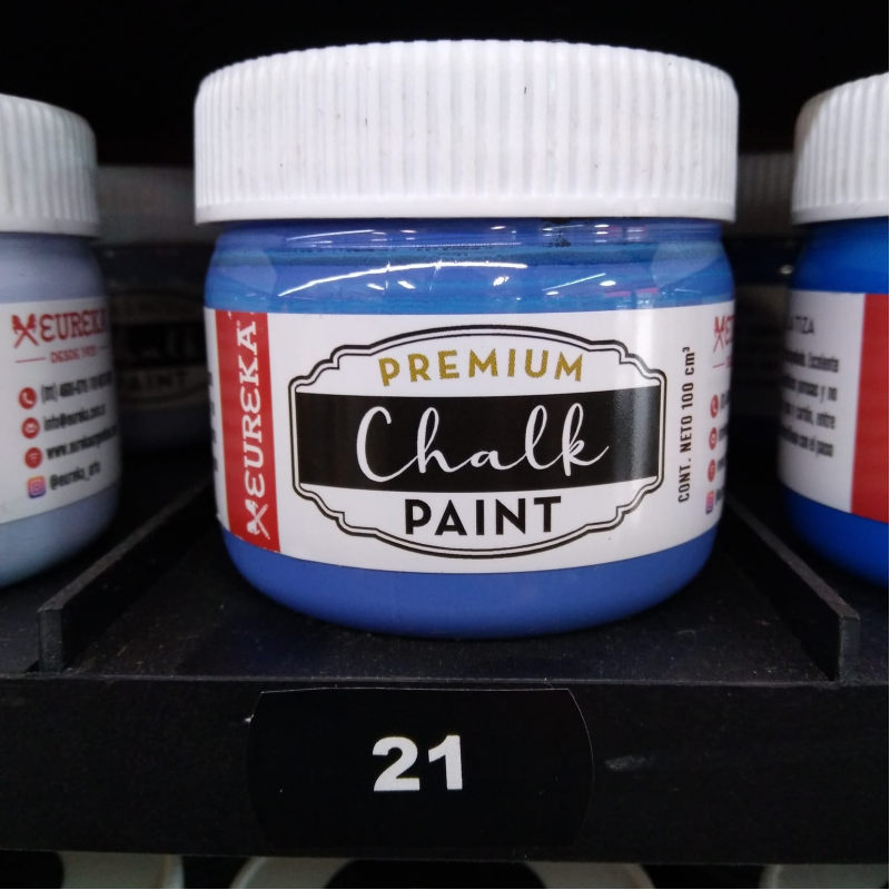 PINTURA CHALK EUREKA X100CC 21 VIOLETA PERI PINTURA CHALK EUREKA X100CC 21 VIOLETA PERI