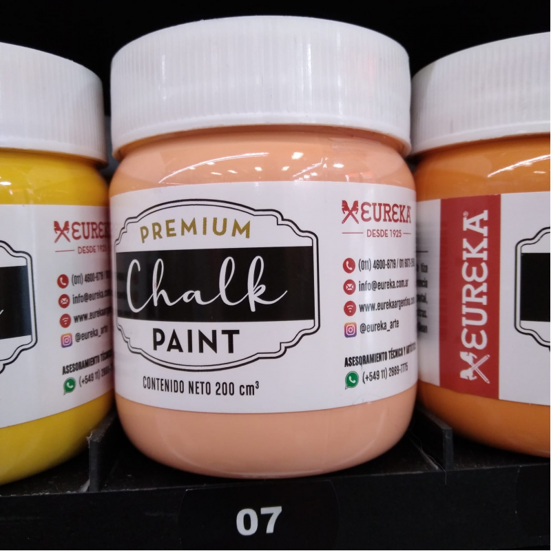 PINTURA CHALK EUREKA X200CC 07 PAPAYA PINTURA CHALK EUREKA X200CC 07 PAPAYA