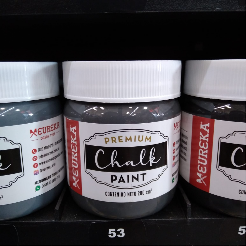 PINTURA CHALK EUREKA X200CC 53 GRAFITO PINTURA CHALK EUREKA X200CC 53 GRAFITO