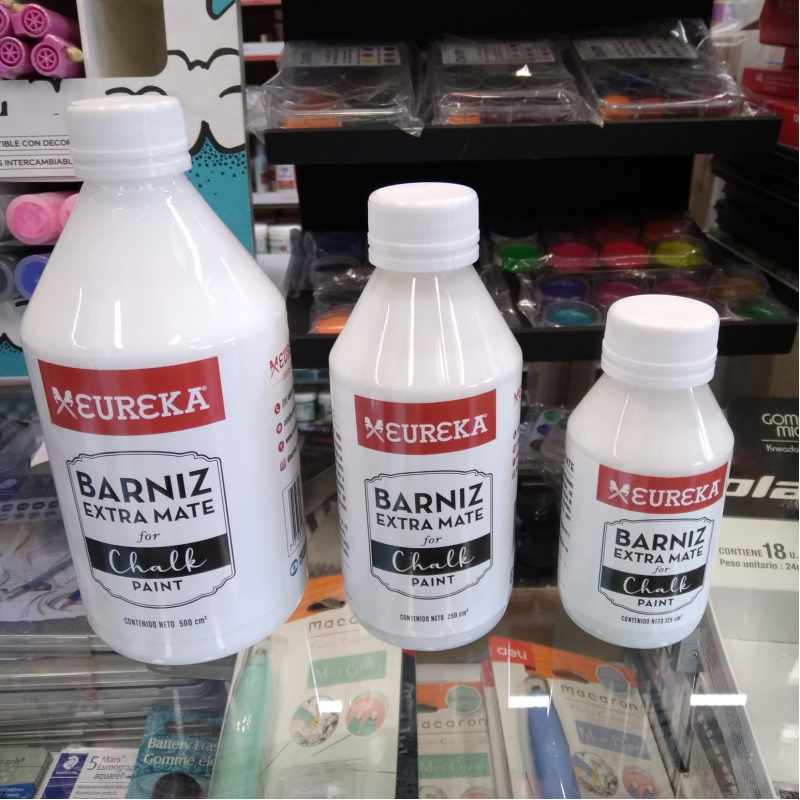 BARNIZ EUREKA EXTRA MATE P/CHALK X 125CC BARNIZ EUREKA EXTRA MATE P/CHALK X 125CC