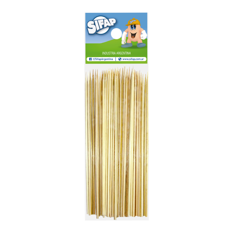 PALITOS BROCHETTE SIFAP 25CM X 25UNID PALITOS BROCHETTE SIFAP 25CM X 25UNID