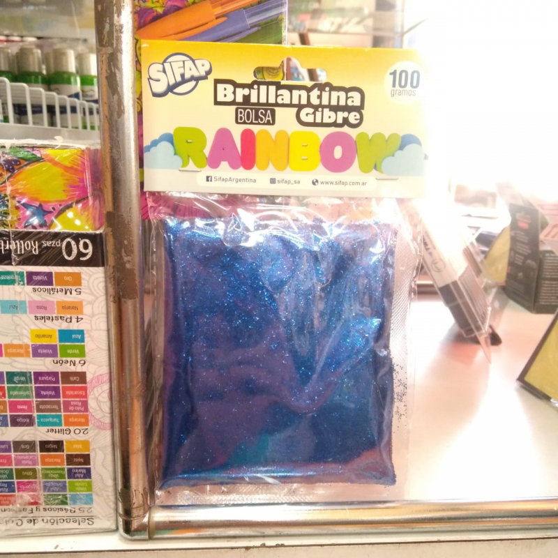 BRILLANTINA GIBRE SIFAP AZUL X100GRS BRILLANTINA GIBRE SIFAP AZUL X100GRS