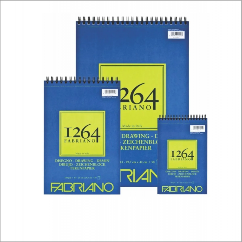 BLOCK FABRIANO 1264 A5 DIBUJO 180GRS X 30HJS BLOCK FABRIANO 1264 A5 DIBUJO 180GRS X 30HJS