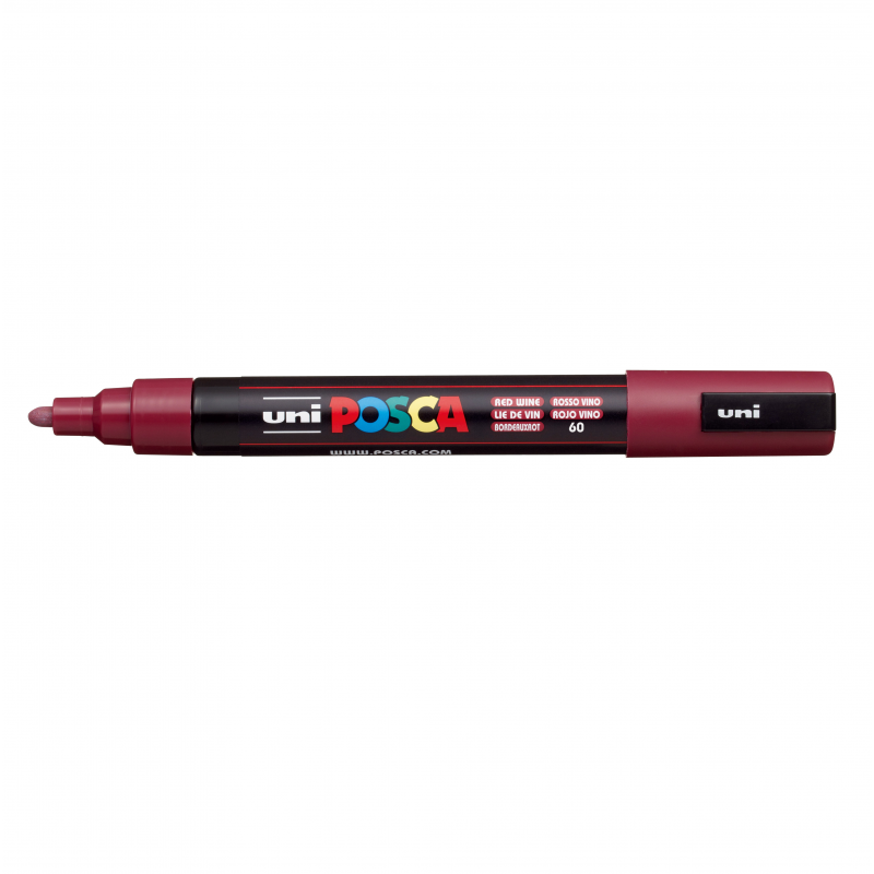 MARCADOR UNI POSCA PC-5M 2MM ROJO VINO MARCADOR UNI POSCA PC-5M 2MM ROJO VINO