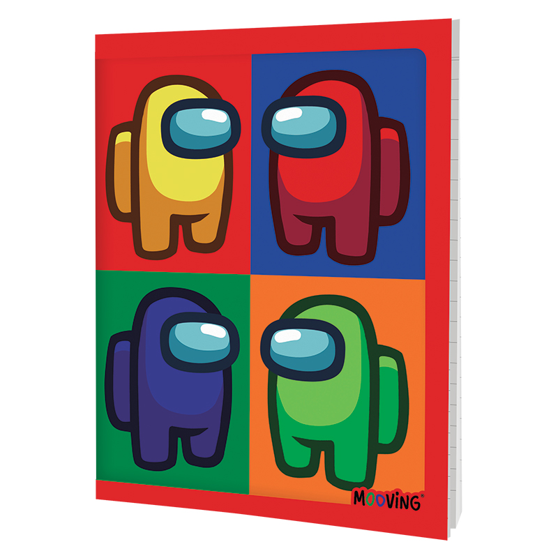 CUADERNO MOOVING 1202217 16X21 X48HJS T/F AMONG US CUADERNO MOOVING 1202217 16X21 X48HJS T/F AMONG US