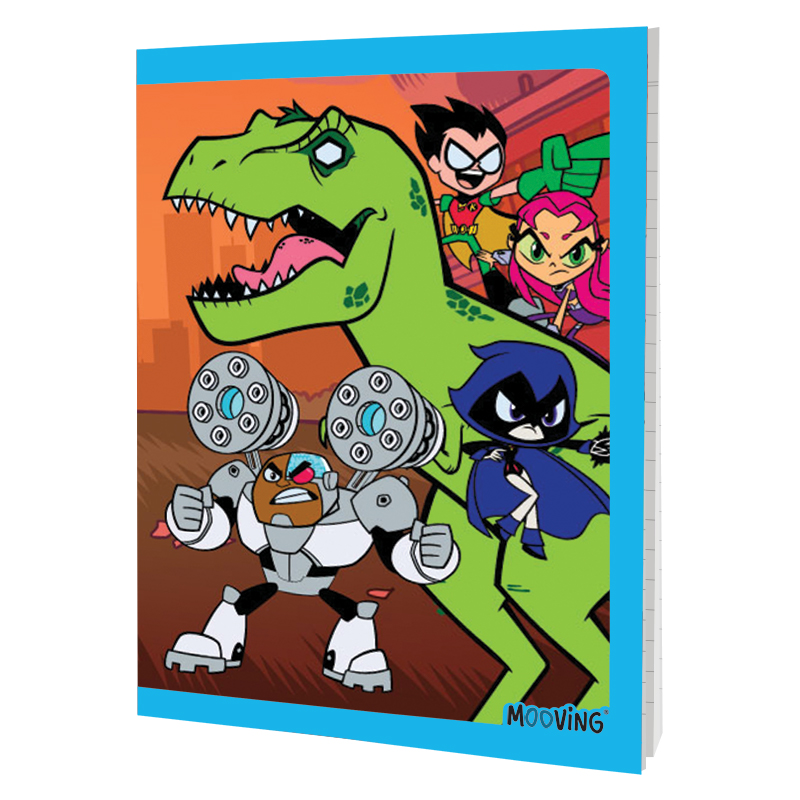 CUADERNO MOOVING 1202220 16X21 X48HJS T/F JOVENES TITANES