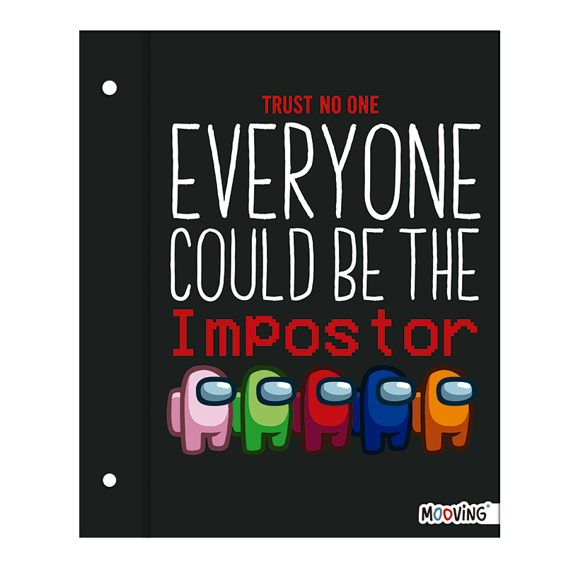 CARPETA MOOVING 1003217 2 TAPAS N*3 AMONG US 1 CARPETA MOOVING 1003217 2 TAPAS N*3 AMONG US 1
