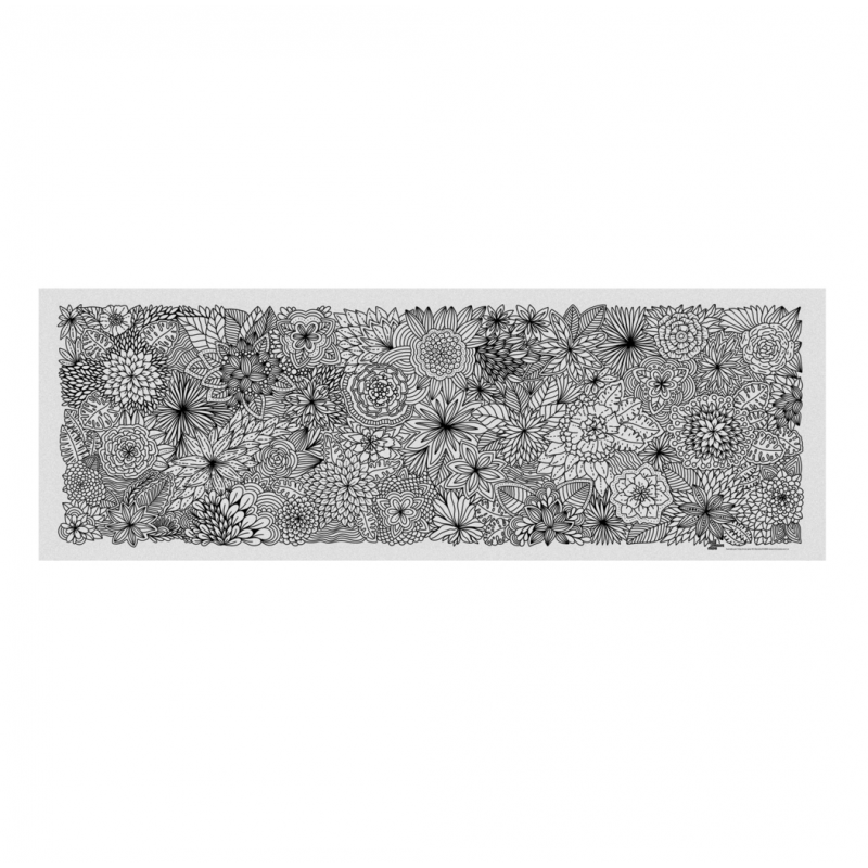 LAMINA MURAL MILMUNDOS 41X118CM LMC-180* FLOWER POWER LAMINA MURAL MILMUNDOS 41X118CM LMC-180* FLOWER POWER